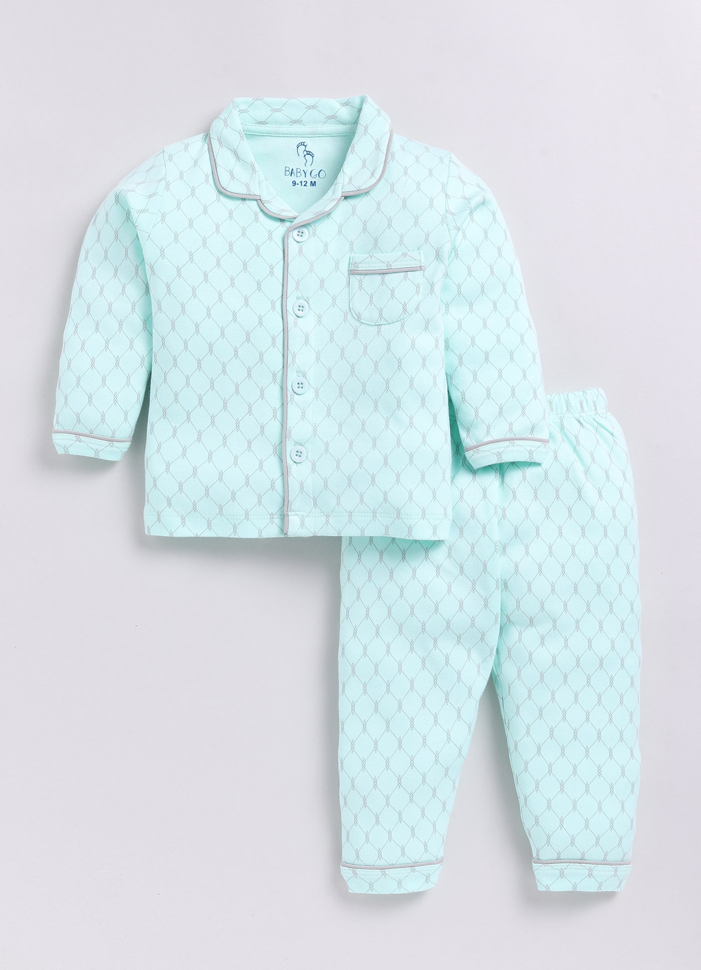 Full sleeves night suit for baby girl sale