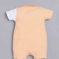 Half Sleeves Round neck Romper/Summer clothes/Creeper/new born/infent wear/ for Baby Boys 100% Pure Cotton-LEMON