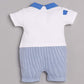 Half Sleeves Round neck Romper/Summer clothes/Creeper/new born/infent wear/ for Baby Boys 100% Pure Cotton-ROYAL