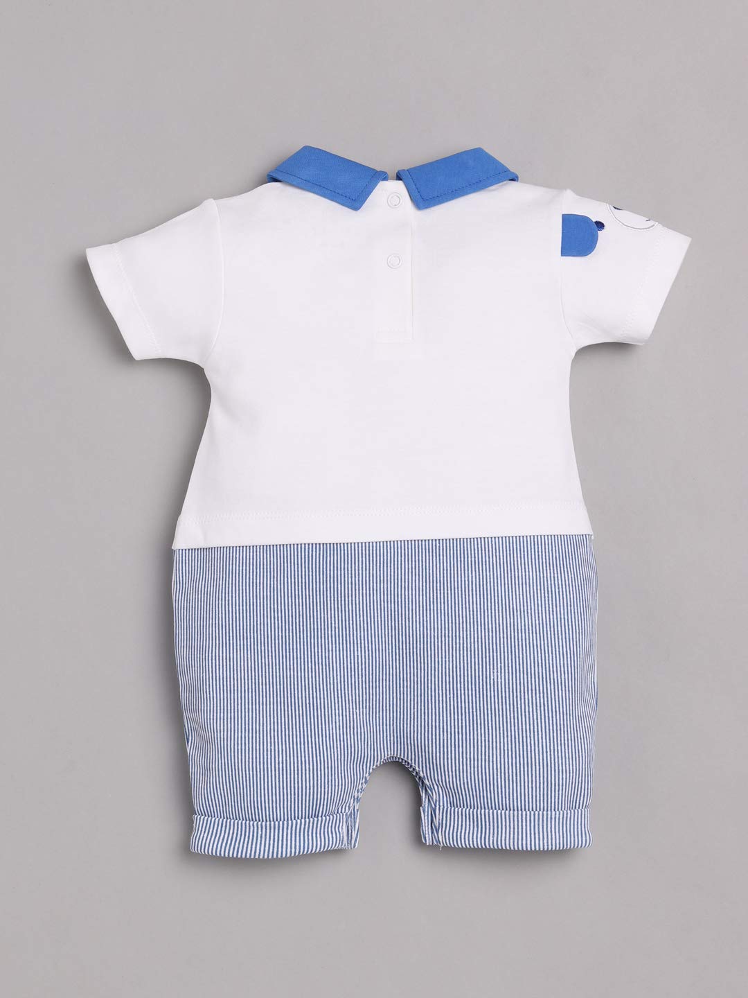 Half Sleeves Round neck Romper/Summer clothes/Creeper/new born/infent wear/ for Baby Boys 100% Pure Cotton-ROYAL