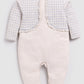 Designer Baby Girl Romper-Beige