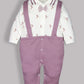 Designer Rompers for Baby Boys 100% COTTON-MUD