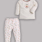 Baby full sleeve Cotton Dress/T-shirts pant set clothes for baby Boy BEIGE