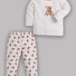 Baby full sleeve Cotton Dress/T-shirts pant set clothes for baby Boy BEIGE