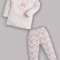 Baby full sleeve Cotton Dress/T-shirts pant set clothes for baby Girl Daddy's Little Girl PEACH