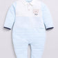 BabyGo Full Sleeve Baby Boy Romper-Sky Blue