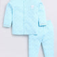 Baby Girl Printed Full Sleeve Night Suit-BLUE