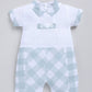 Baby Boy Checked Summer Cute Romper-PISTA