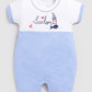 Little Salor Romper for Baby Boy-Royal Blue