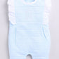 Baby Girl Sleeveless Romper-Blue