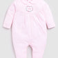 Solid Pink Baby Girl Romper