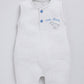 Baby Boy Sleeveless Desiger Romper-LIGHT GREY