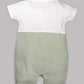 Half Sleeves Round neck Romper/Summer clothes/Creeper/new born/infent wear/ for Baby Boys 100% Pure Cotton-OLIVE