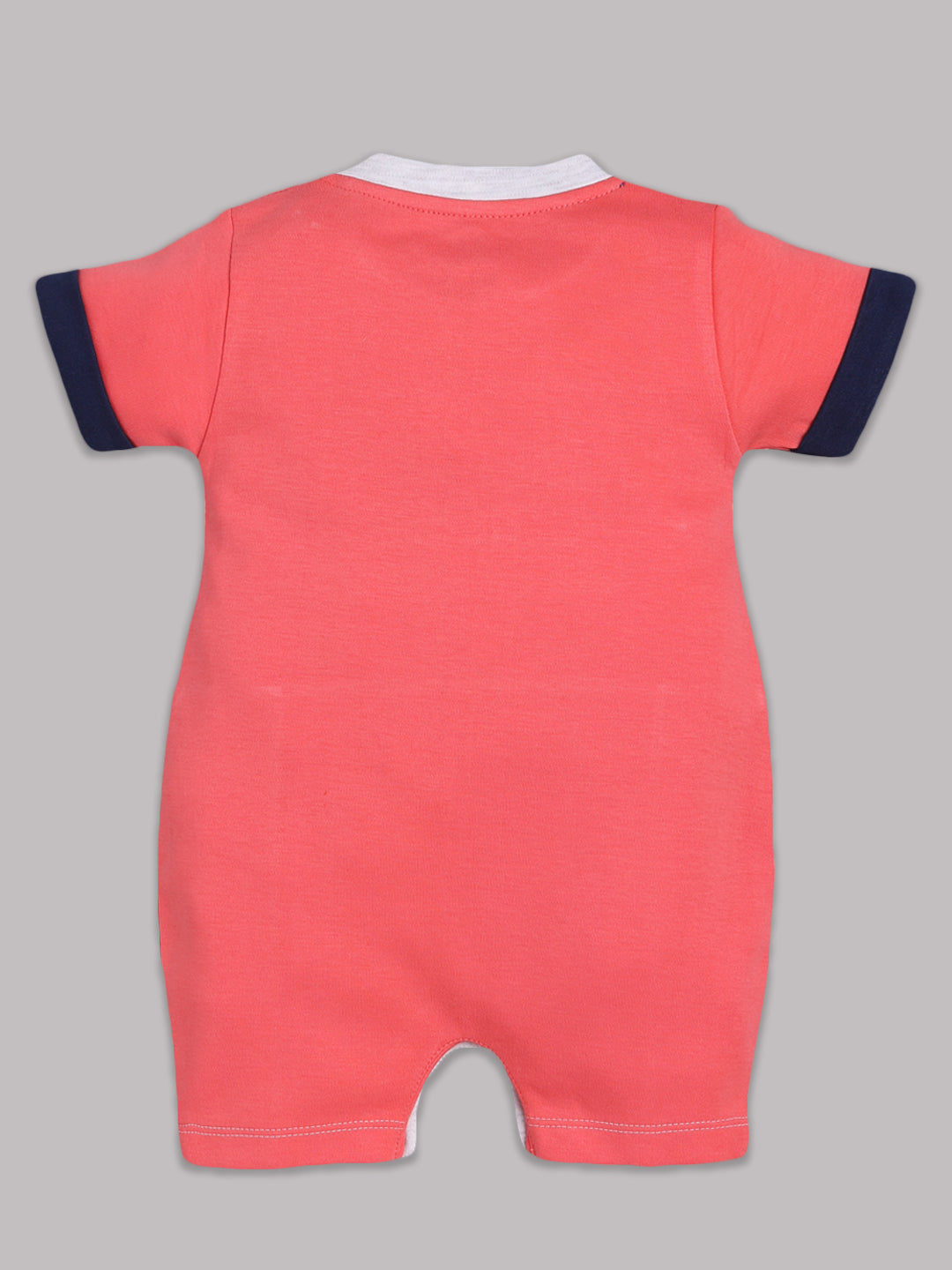 Half Sleeves Round neck Romper/Summer clothes/Creeper/new born/infent wear/ for Baby Boys 100% Pure Cotton-T.RED