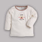 Baby full sleeve Cotton Dress/T-shirts pant set clothes for baby Boy BEIGE