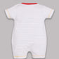 Half Sleeves Round neck Romper/Summer clothes/Creeper/new born/infent wear/ for Baby Boys 100% Pure Cotton-RED