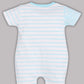 Half Sleeves Round neck Romper/Summer clothes/Creeper/new born/infent wear/ for Baby Boys 100% Pure Cotton-SKY