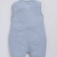 Baby Boy Sleeveless Desiger Romper-BLUE