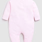 Solid Pink Baby Girl Romper