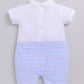 Baby Boy Striped Cute Romper-BLUE