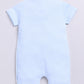 Baby Boy Car-toon Half Sleeves Romper - Blue