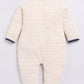 BabyGo Full Sleeve Baby Boy Romper-Beige