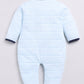 BabyGo Full Sleeve Baby Boy Romper-Sky Blue