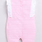 Baby Girl Sleeveless Romper-Pink