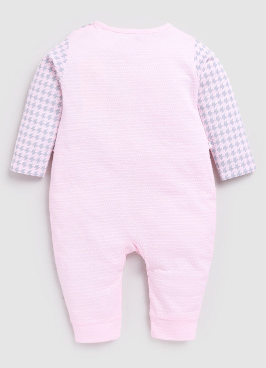 Designer Baby Girl Romper-Pink