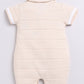 Smart Baby Boy Romper-Beige