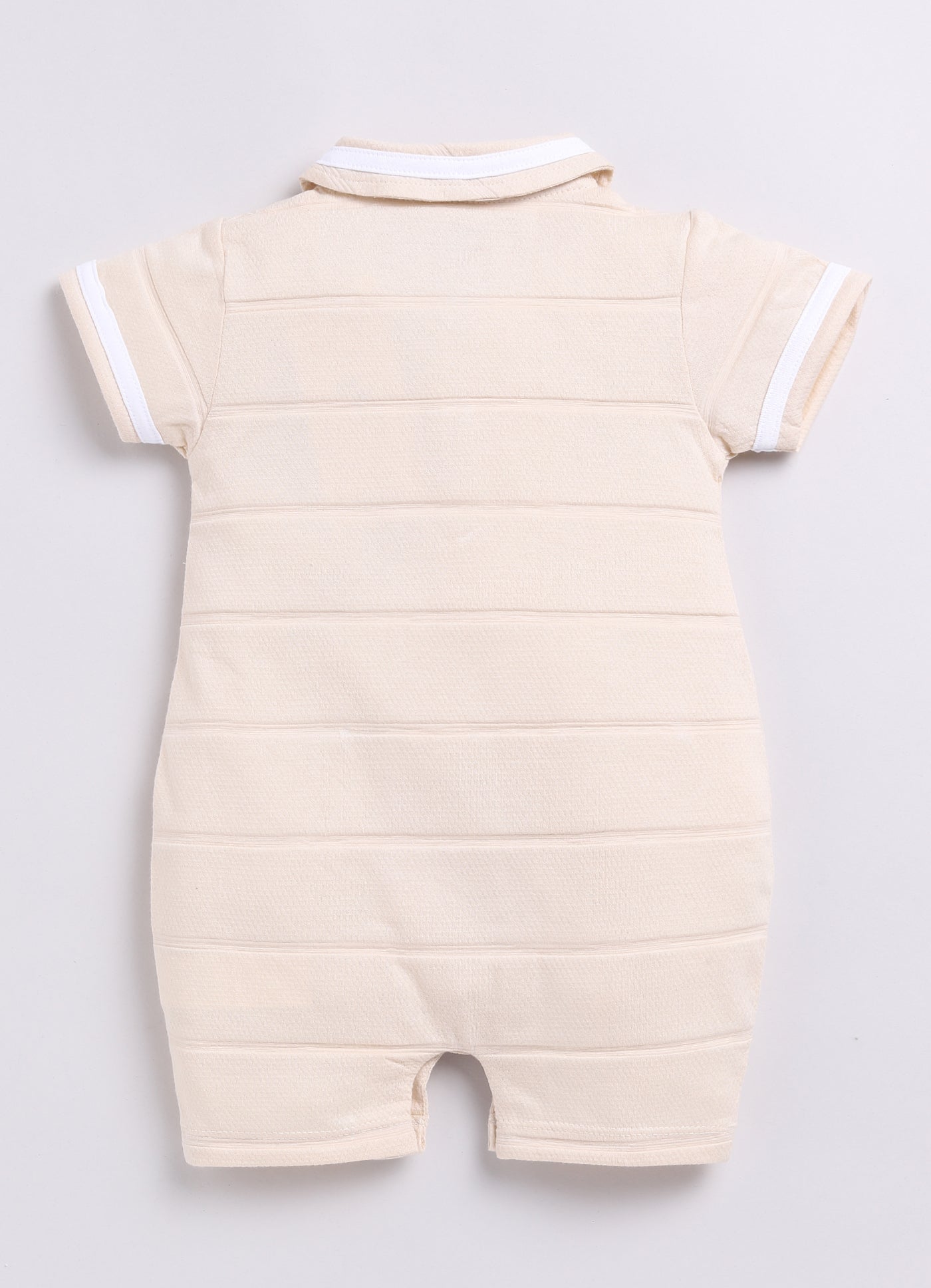 Smart Baby Boy Romper-Beige