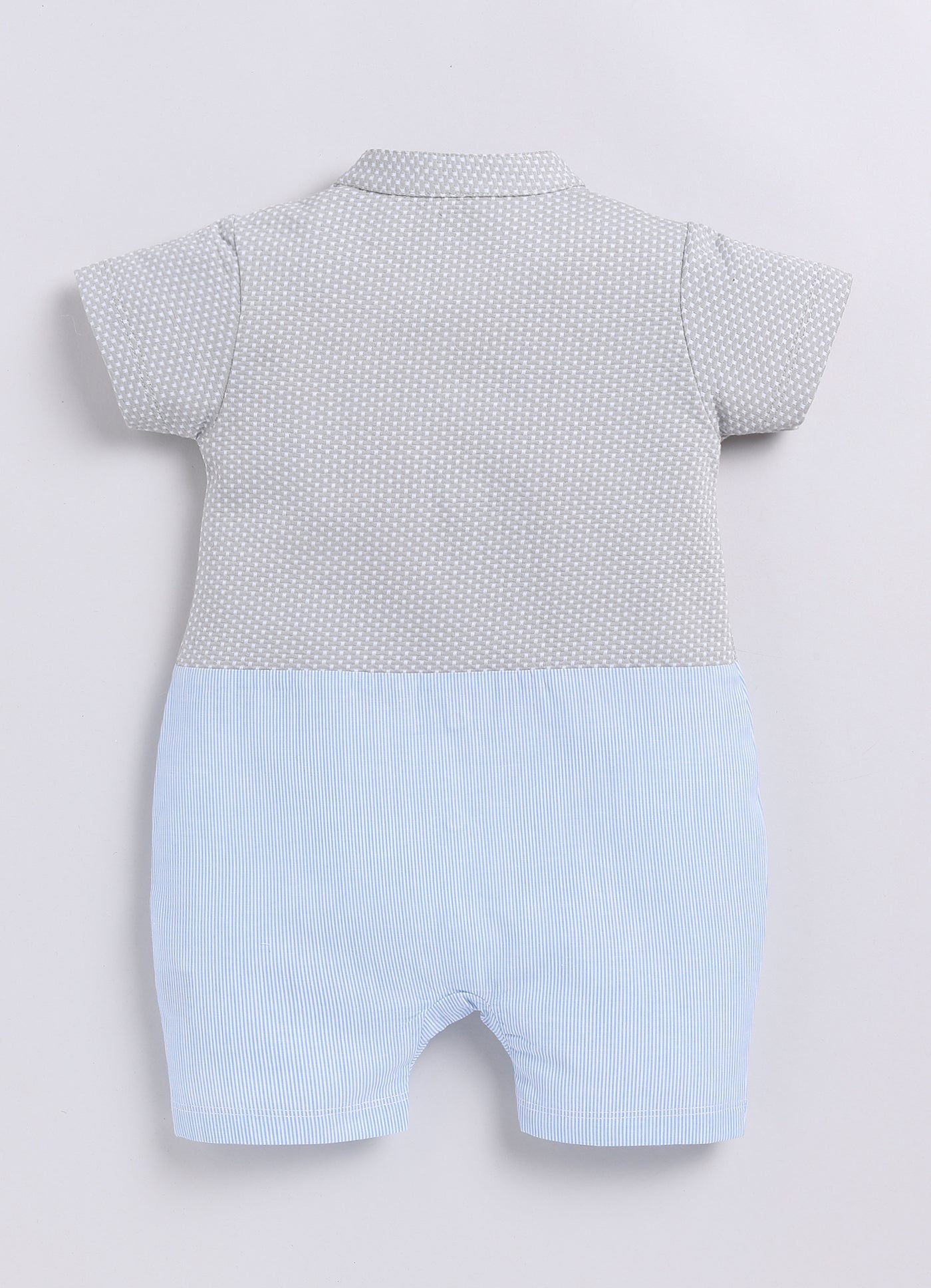 Baby Go Cute Baby Boy Romper-SKY BLUE