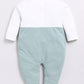 Cute Formal Full Sleeve Baby Boy Romper-Green