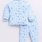 Fun Printed Baby Boy Night Suit-BLUE