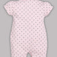 Half Sleeves Romper/Sleepsuit for Baby Girls 100% Pure Cotton-PINK