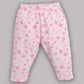 Baby full sleeve Cotton Dress/T-shirts pant set clothes for baby Girl PINK