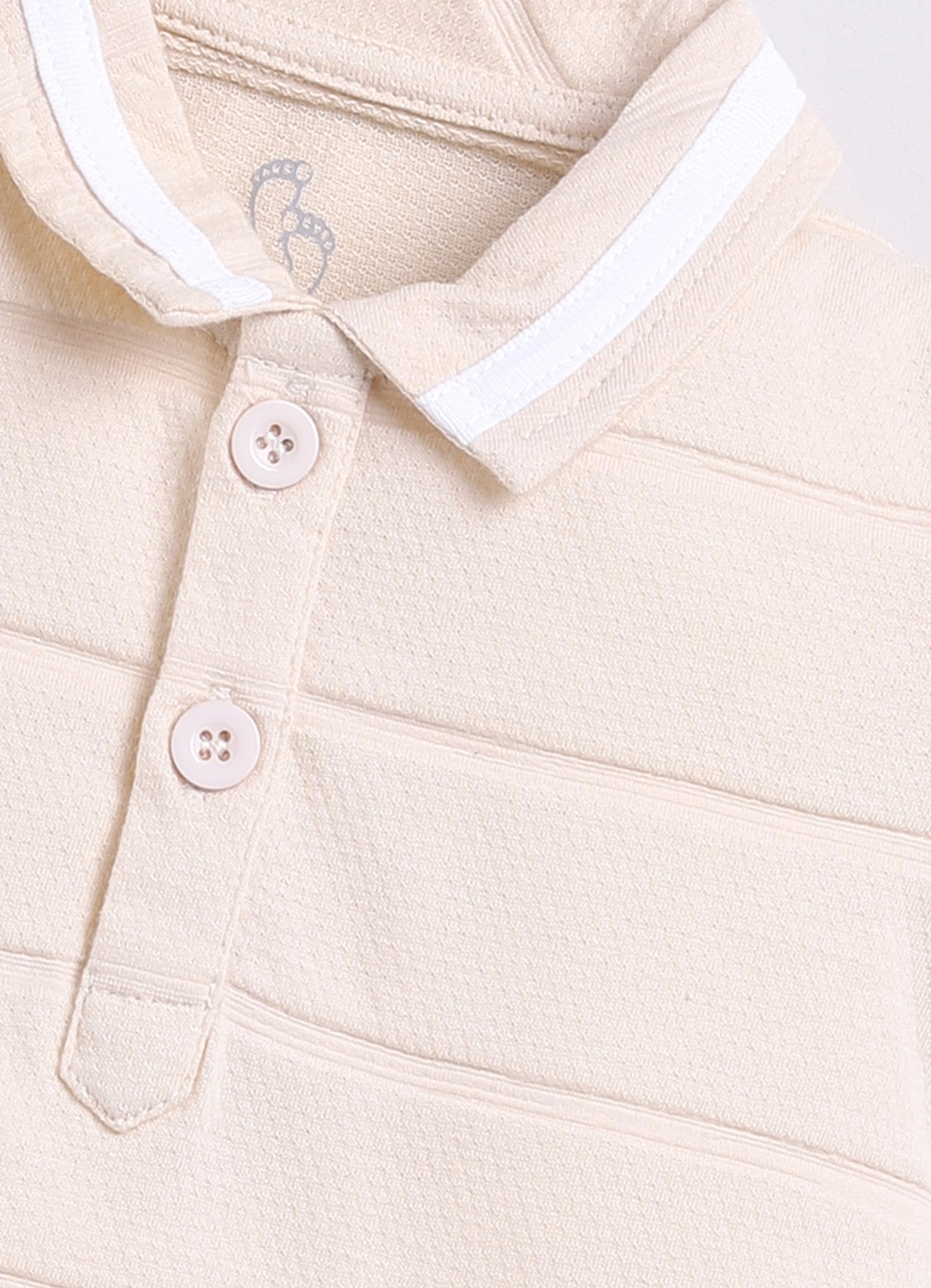 Smart Baby Boy Romper-Beige