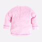 Unisex Baby Cotton Solid Top And Pajama Set PINK