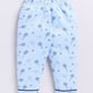 Fun Printed Baby Boy Night Suit-BLUE