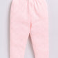 Baby Girl Printed Full Sleeve Night Suit-PEACH