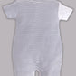 Half Sleeves Round neck Romper for Baby Boys 100% Pure Cotton-GREY