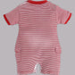 Half Sleeves Round neck Romper/Summer clothes/Creeper/new born/infent wear/ for Baby Boys 100% Pure Cotton-RED