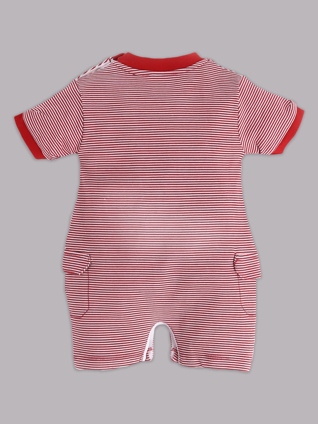 Half Sleeves Round neck Romper/Summer clothes/Creeper/new born/infent wear/ for Baby Boys 100% Pure Cotton-RED