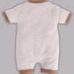 Half Sleeves Round neck Romper/Summer clothes/Creeper/new born/infent wear/ for Baby Boys 100% Pure Cotton-GRAY