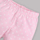 Baby full sleeve Cotton Dress/T-shirts pant set clothes for baby Girl PINK