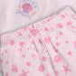 Baby full sleeve Cotton Dress/T-shirts pant set clothes for baby Girl PINK