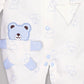 Designer Rompers for Baby Boys WHITE