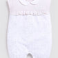 Comfy Summer Baby Girl Romper-Beige