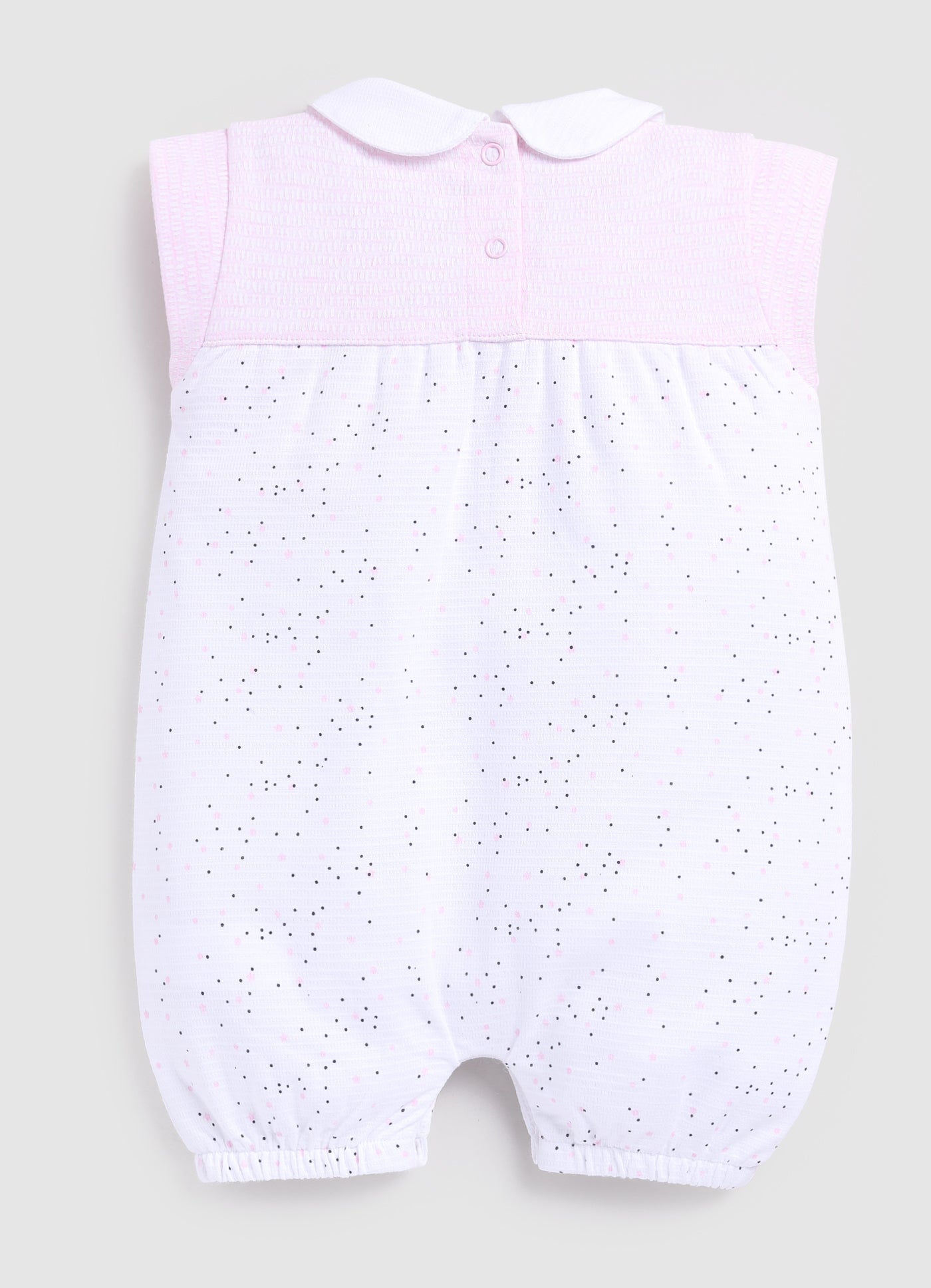 Comfy Summer Baby Girl Romper-Pink