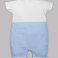 Half Sleeves Round neck Romper/Summer clothes/Creeper/new born/infent wear/ for Baby Boys 100% Pure Cotton-SKY